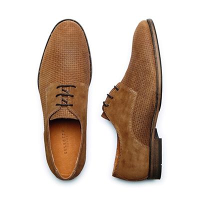 Selected Homme Tan 'Bolton' Men's Suede Shoes